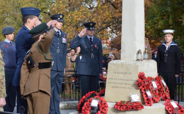 Remembrance Sunday 2019 wreath laying