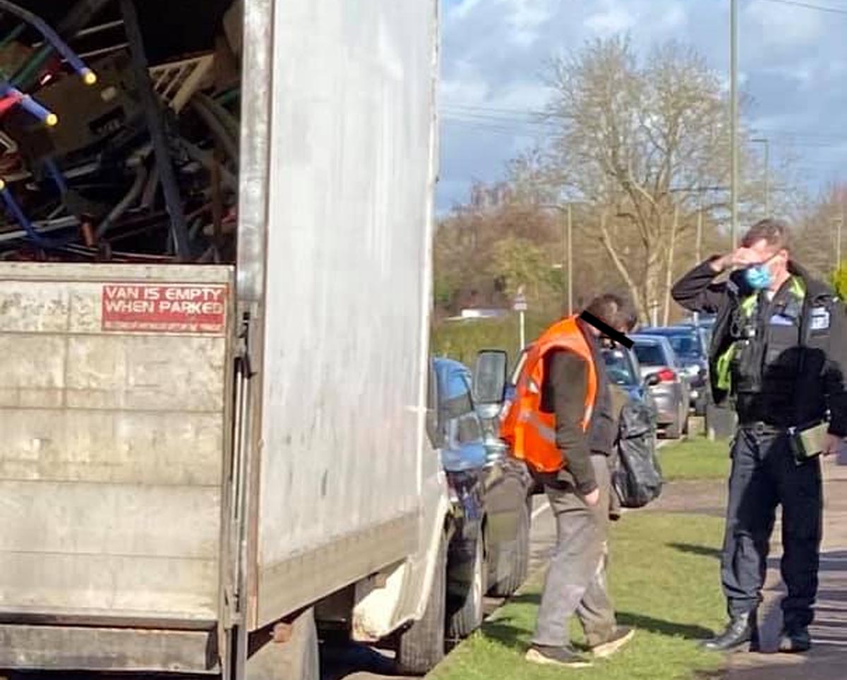 Illegal scrap metal collector caught and fined Banbury FM
