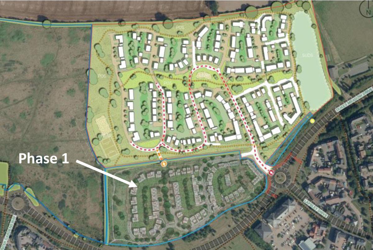 Developer wants 175 more homes north of Dukes Meadow Drive Banbury FM