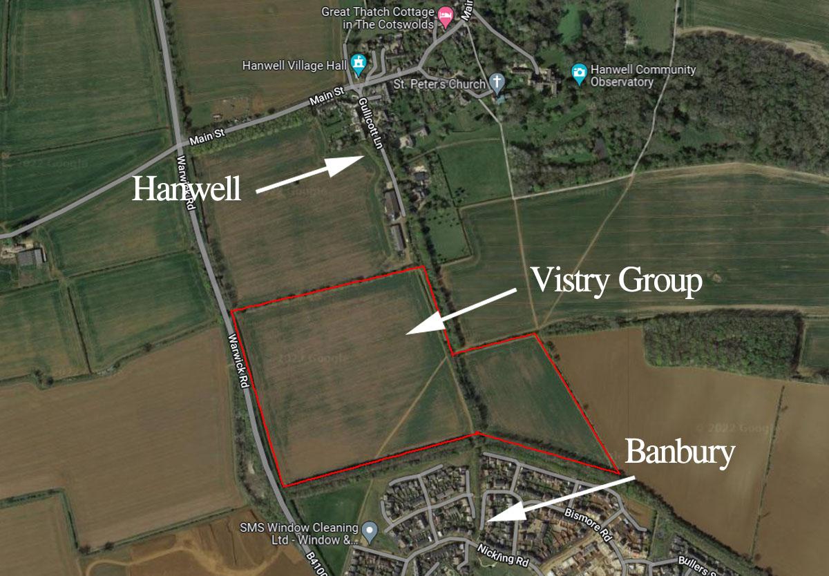 Developer appeals decision to reject housing between Banbury and Hanwell 