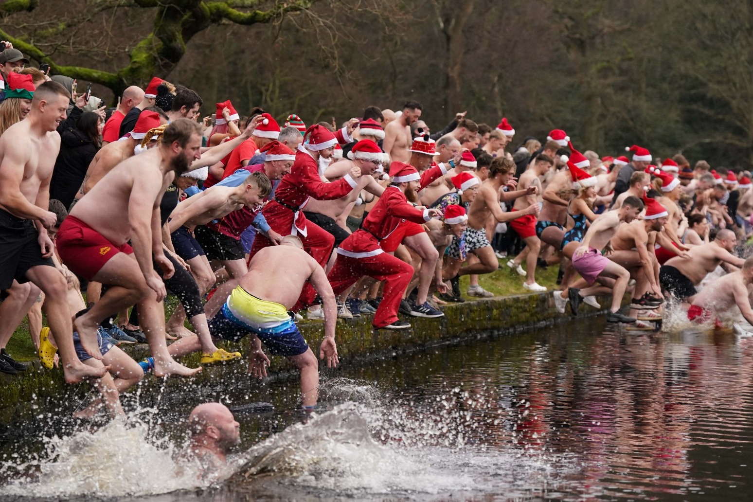 Christmas swimming clearance shorts