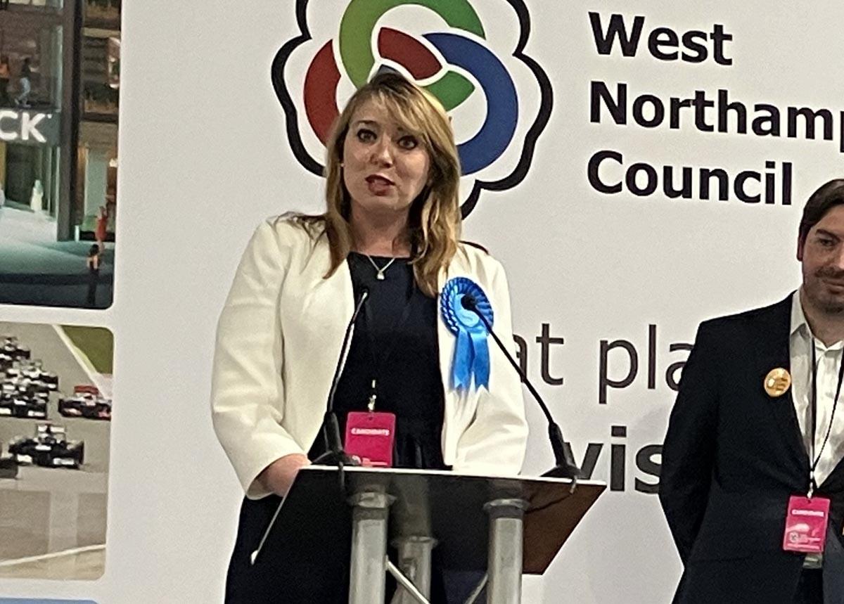 Conservatives hold South Northamptonshire with much reduced majority ...